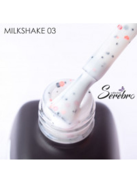 003№ SEREBRO Гель-лак "MilkShake" 11 мл
