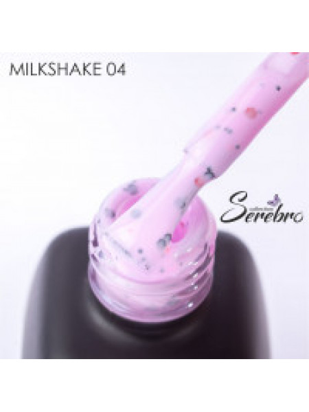 004№ SEREBRO Гель-лак "MilkShake" 11 мл