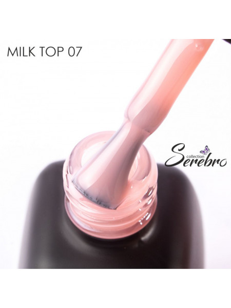 SEREBRO Milk Top Молочный топ б\липкого слоя №07 11 мл
