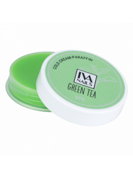 IVA NAILS Холодный крем-парафин "Green tea" 20 мл