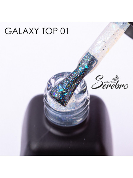 SEREBRO Топ без липкого слоя д\гель-лака Galaxy top №01" 11 мл