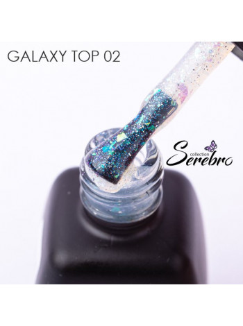 SEREBRO Топ без липкого слоя д\гель-лака Galaxy top №02" 11 мл