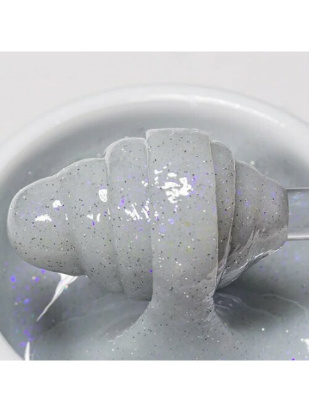 ruNail 9873 Builder gel Milk Diamond Моделирующий гель светоотражающий 15 гр