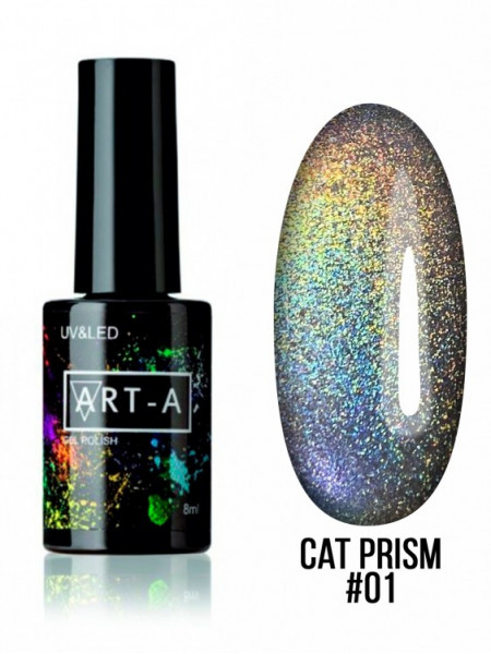 001№ ART-A Гель-лак "Cat Prism" 8 мл