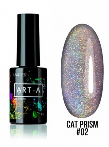 002№ ART-A Гель-лак "Cat Prism" 8 мл