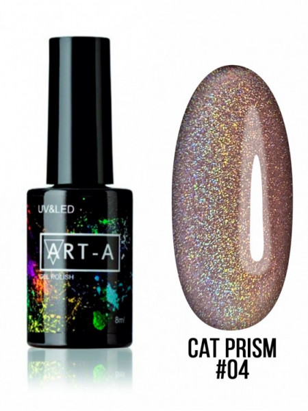 004№ ART-A Гель-лак "Cat Prism" 8 мл