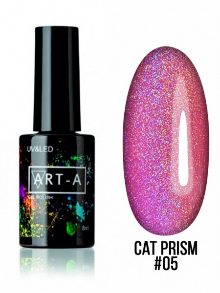005№ ART-A Гель-лак "Cat Prism" 8 мл