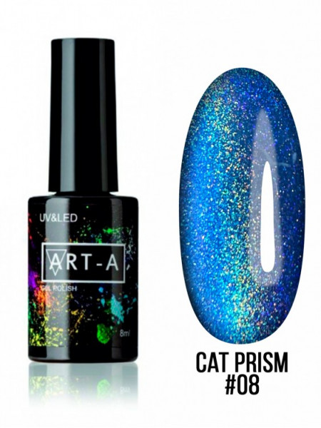 008№ ART-A Гель-лак "Cat Prism" 8 мл