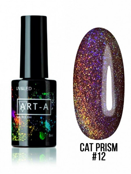 012№ ART-A Гель-лак "Cat Prism" 8 мл