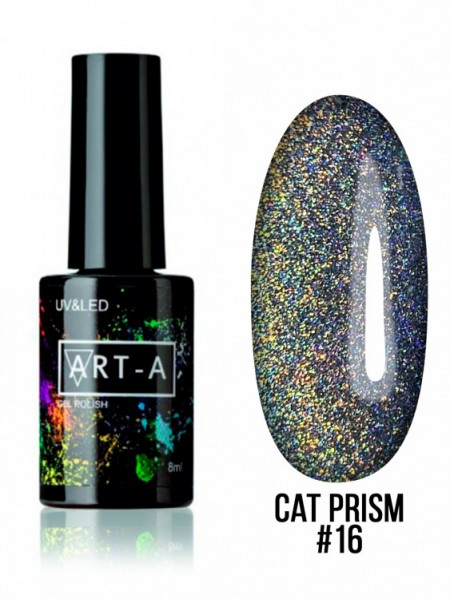 016№ ART-A Гель-лак "Cat Prism" 8 мл