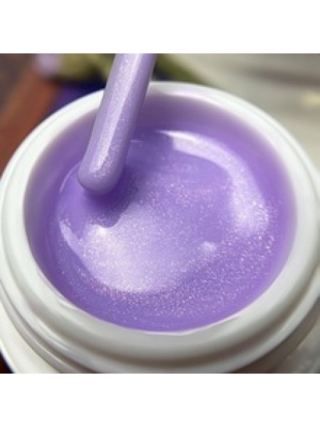 AC67 PN Pudding Gel Lilac Конструир-й цветной гель с микроблеском 15 гр