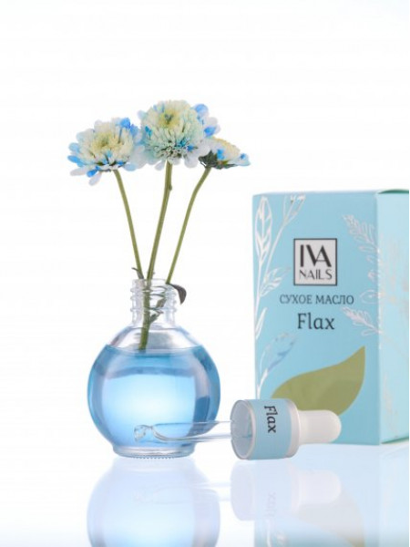 IVA NAILS Сухое масло Flax 12 мл