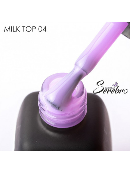 SEREBRO Milk Top Молочный топ б\липкого слоя №04 11 мл
