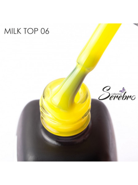 SEREBRO Milk Top Молочный топ б\липкого слоя №06 11 мл
