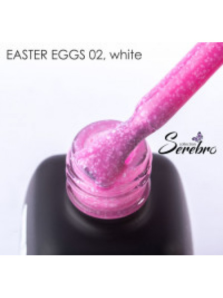 002№ SEREBRO "Easter Eggs" White  Гель-лак 11 мл