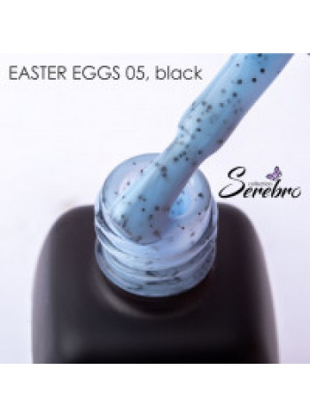 005№ SEREBRO "Easter Eggs" Black  Гель-лак 11 мл