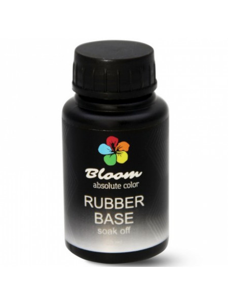 Bloom Rubber Base для гель-лака Прозрачная 30 мл Без кисти 4603739340018