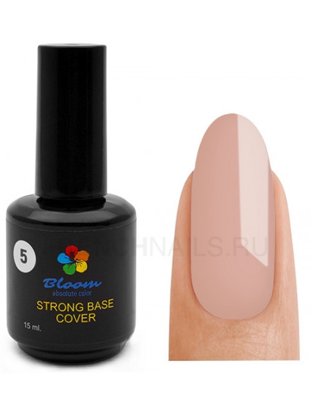 Bloom Strong Base Cover  # 5 /  (нат-беж) 15 мл 4603749271623