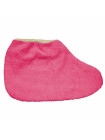 JessNail  3831 Носки для Парафинотерапии Махровые с розовым орнаментом