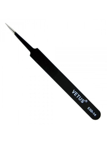 Vetus VST-14  Black Tweezers / Пинцет ESD-14