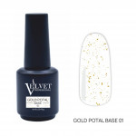 04. Gold Potal Base Velvet